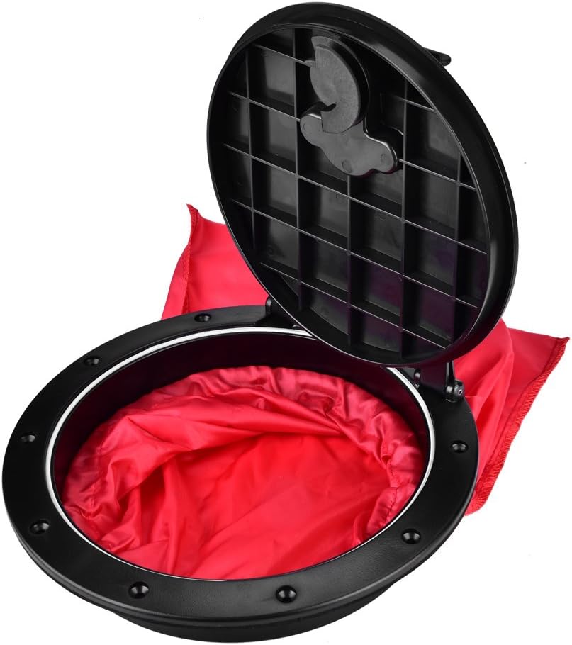 Kayak Canoe Deck Plate Kit,8 Inch Marine Boat Hatch Cover Pull Out Deck