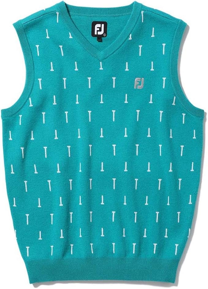 Amazon フットジョイ ゴルフ ベスト Vネックニットベスト メンズ ベスト 通販