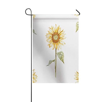 Amazon Com Garden Flag Sunflower Decor 12x18inch Home Decorative