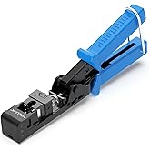 VCELINK Speed Termination Keystone Tool for VCE 90-Degree Keystone Jacks, Cat5e/Cat6/Cat6A Ethernet Cable 90°Angled Rj45 Punc