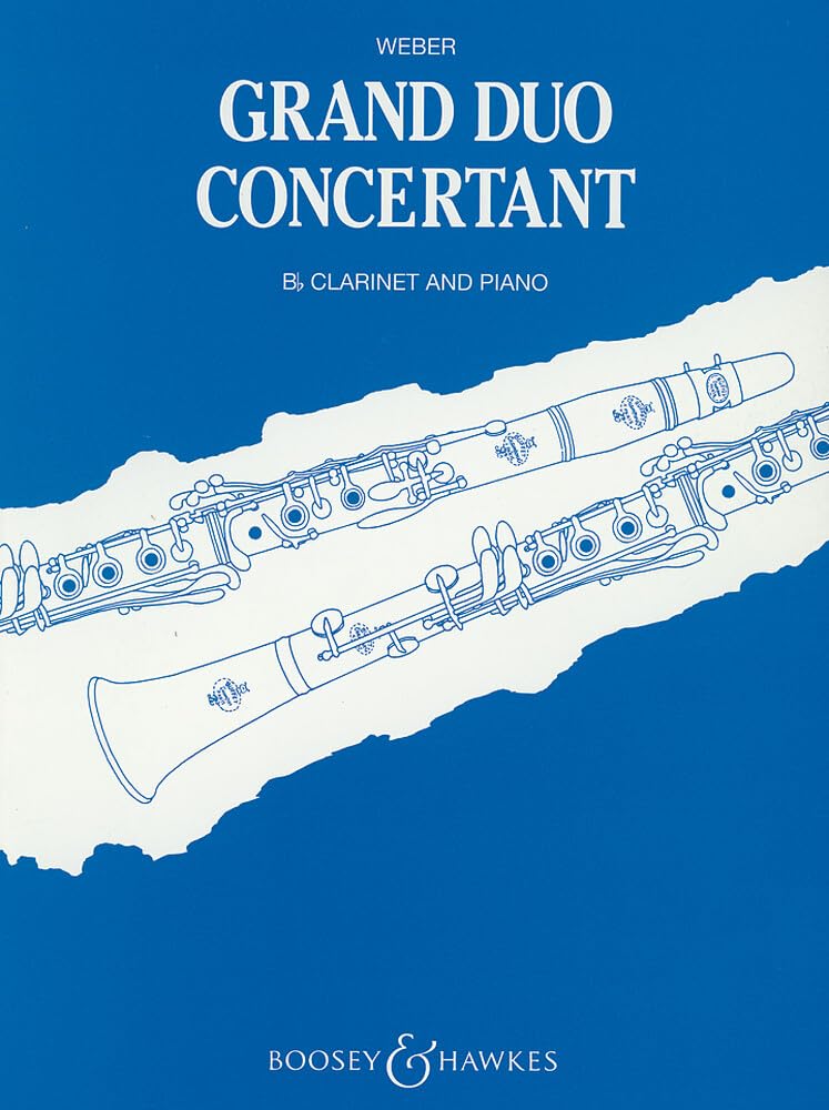 Grand Duo Concertante: op. 48. clarinet and piano.