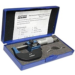 Anytime Tools 1" Digital Outside Micrometer Digit