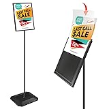 Pionites Adjustable Sign Holder, 8.5x11 inch