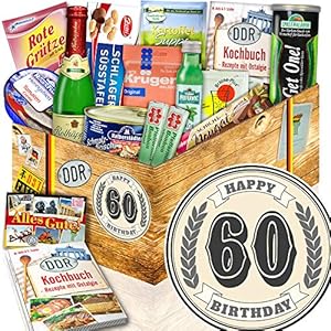 60 Geburtstag | Geschenkset DDR | DDR Spezialitäten-Box