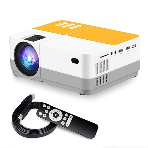 MKYYLV Proyector 3500 Lumen Mini Portátil Video Proyector para ...