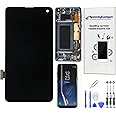 [Original Quality] S10E Screen Replacement for Samsung Galaxy S10E AMOLED LCD Display Touch Screen Digitizer with Prism Black Frame