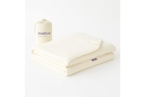 Mellow Cloud Cold Cooling Comforter for Hot Sleepers — Dual-Sided Arctic Silk & CloudKnit, Lightweight Summer Quilt, Built-in Duvet, Machine Washable, Full/Queen, White