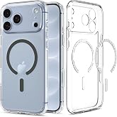 Spigen for iPhone 18 Pro Max Case, for iPhone 17 Pro Max Case, Graphite | Ultra Hybrid MagFit, Anti-Yellowing Resin, Air Cush