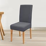 Granbest Premium Waterproof Stretch Chair Covers Set of 4 Grey view 2