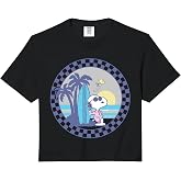 Peanuts Snoopy Surf's Up Comfort Colors Crop Top