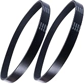 2-Pcs 255589 8PJ556 Treadmill Belt, 21.89"x0.75" | Traction Drive, Smooth &amp; Quiet, Compatible with NordicTrack, Compatible with 500s, Replacement for Treadmill