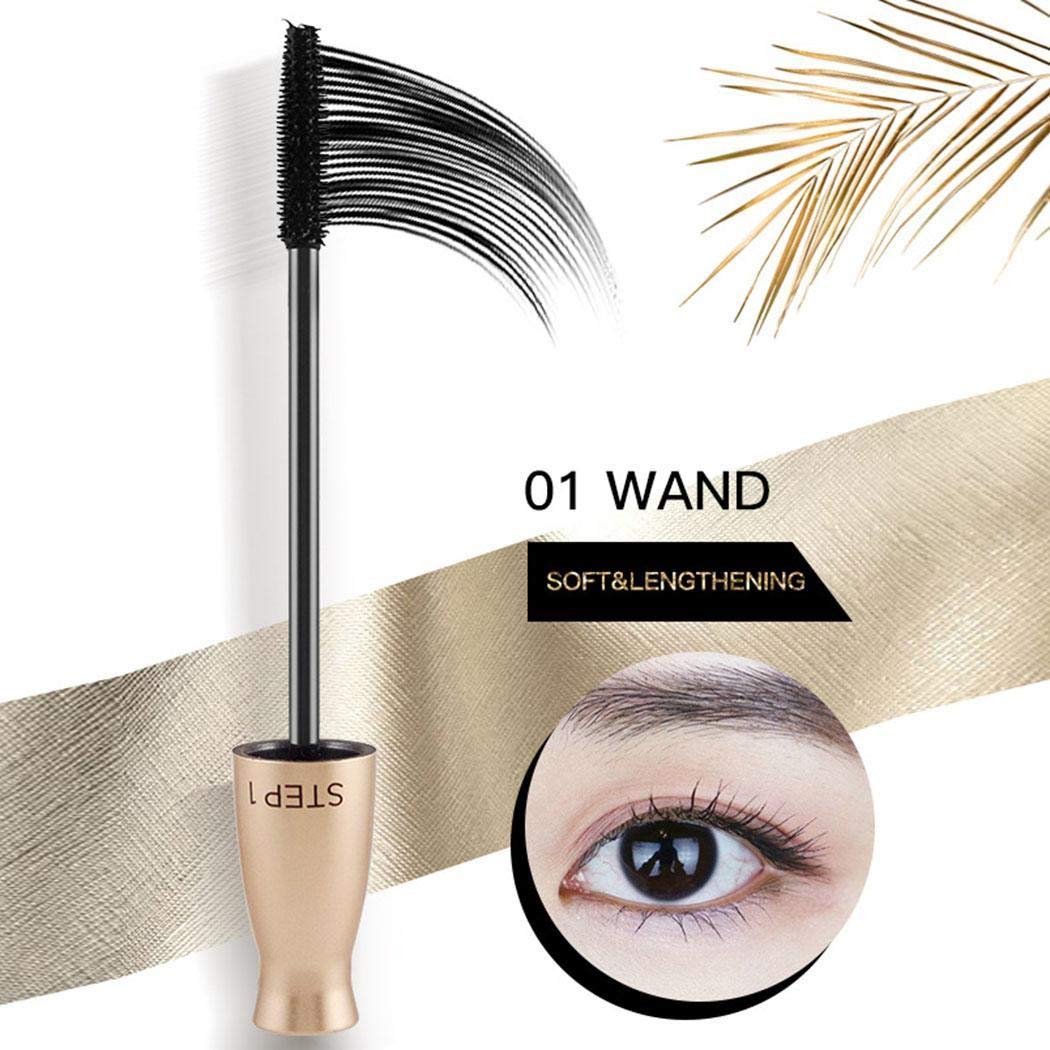 Dadiku Waterproof Mascara Lasting Thick Curling Eyelash Double Head Mascara Mascaras
