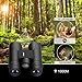 Holisouse 10x42 Binoculars for Adults Compact HD Professional Folding Roof Prism Binocular Scope for Bird Watching Hunting Travel Stargazing Concerts Outdoor Sports … (1)