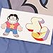 Steven Universe Big Donut Cartoon Network T Shirt & Stickers (X-Large) Lavendar