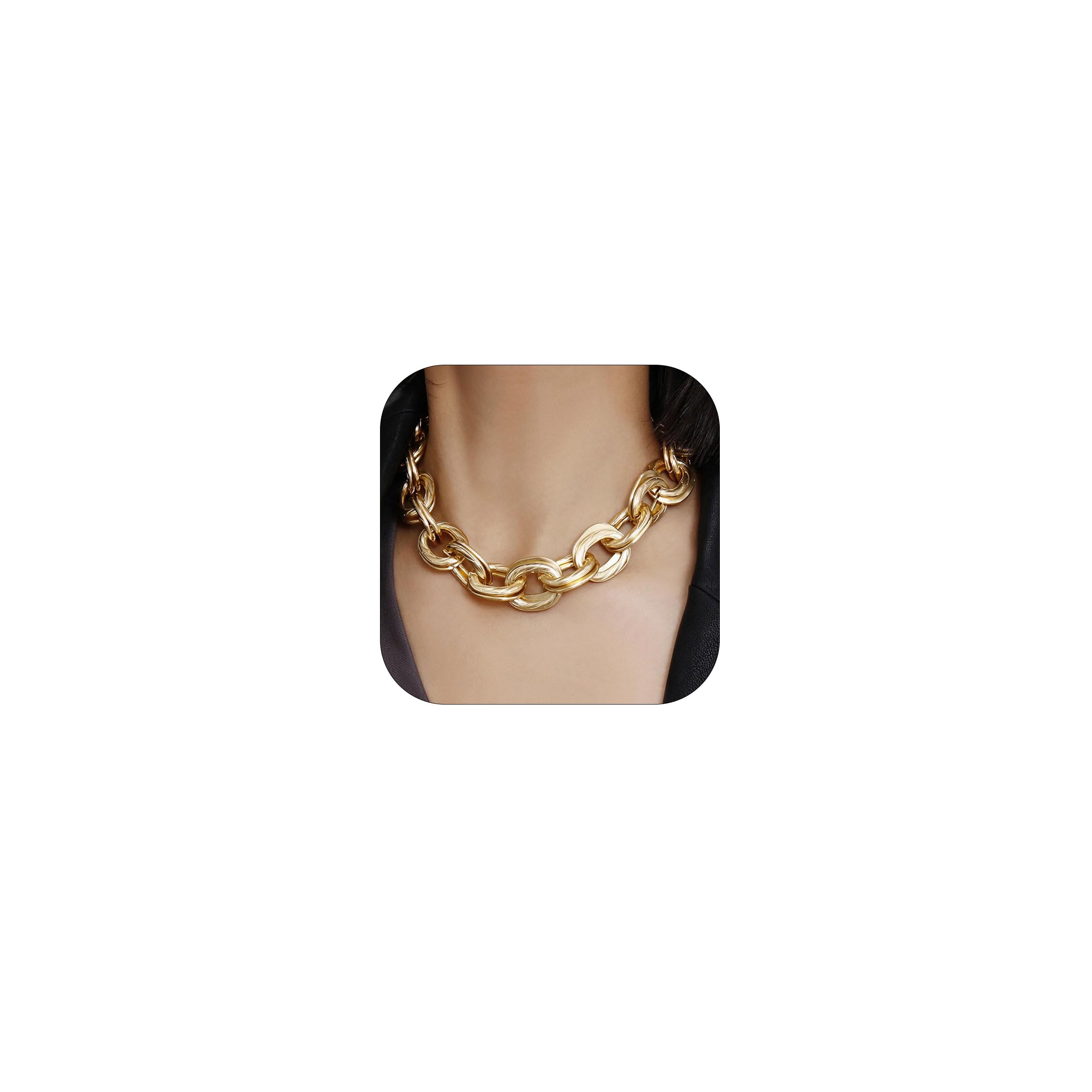 Your Always Charm Chunky Gold Necklace for Women