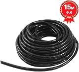 GTIWUNG 15M Black Cable Tidy Wrap Management System 6mm Cutable Flexible Spiral view 7