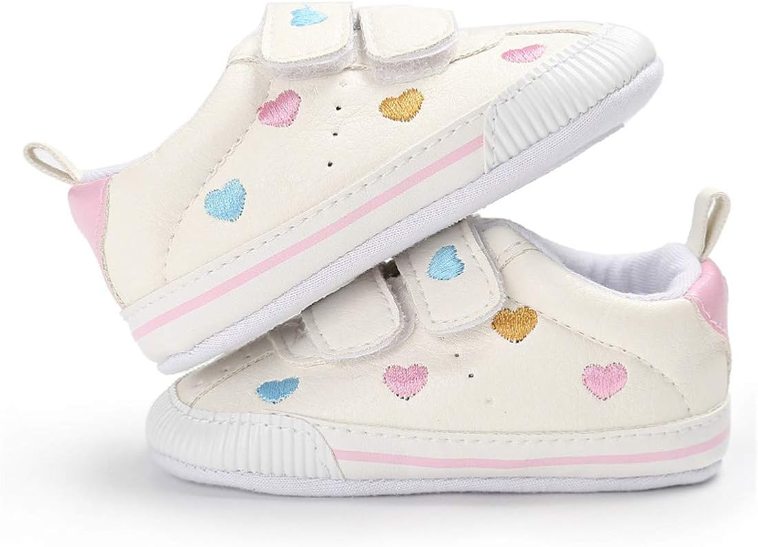  | E-FAK Baby Shoes Boys Girls Infant Sneakers Non-Slip Rubber Sole Toddler Crib First Walker Shoes | Sneakers