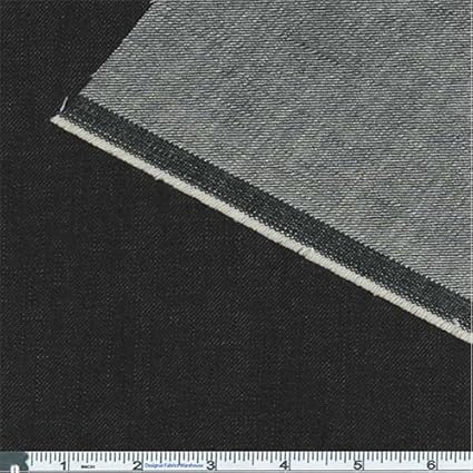 black denim fabric by the yard