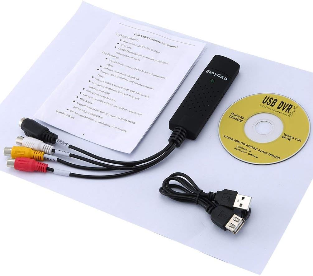 Video Capture Card Capture Card Av/Bnc to USB Video Monitor