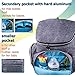 Baby Diaper Bag Backpack w/ Stroller Straps & Changing Pad, Gray