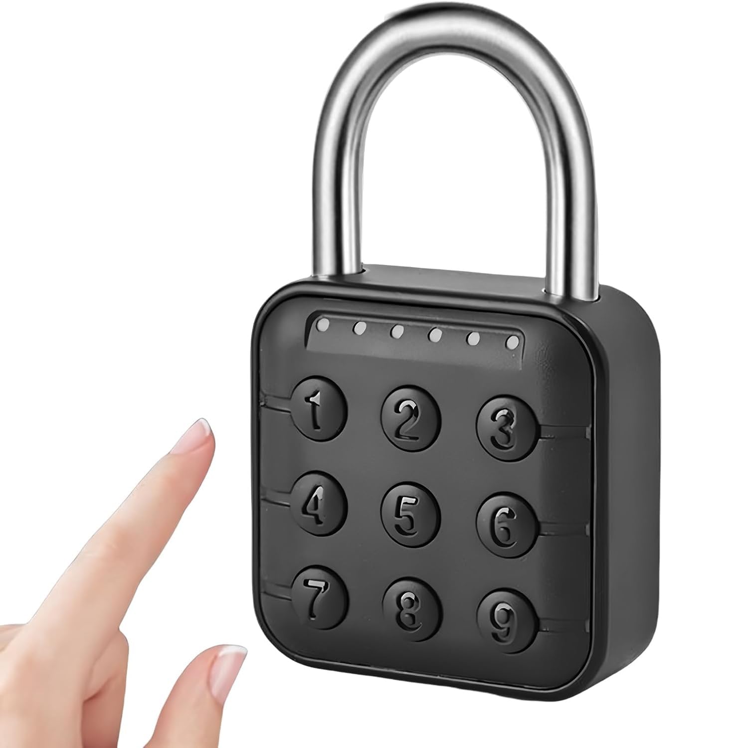 Uadme Combination Padlock Locker Padlocks, IP67 Waterproof, Multi-User Code Function, 6 Digit Password High Security, Gym Locker Lock for Gym School Garage Travel Outdoor Use