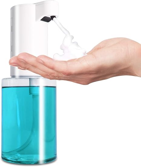 Amazon Seogol ソープディスペンサー自動 ハンドソープディスペンサー 350ml大容量 ノータッチ式 泡タイプオート センサー 電池式 食器用洗剤 Ipx4防水 トイレ キッチン 洗面所 バスルーム 公共場所に適用 ソープ シャンプー用ディスペンサー ホーム キッチン