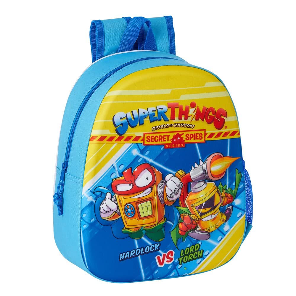 Safta - SuperZings, light blue, M, 3D Backpack