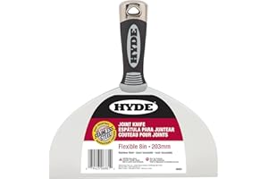 Hyde 06881 Joint Knife, Flexible, 8 Inch, No Color
