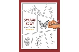 Create Your Own Comic Book - Blank Comic Book Notebook Template Panel Sketchbook Journal for Creating a Graphic Novel for Tee