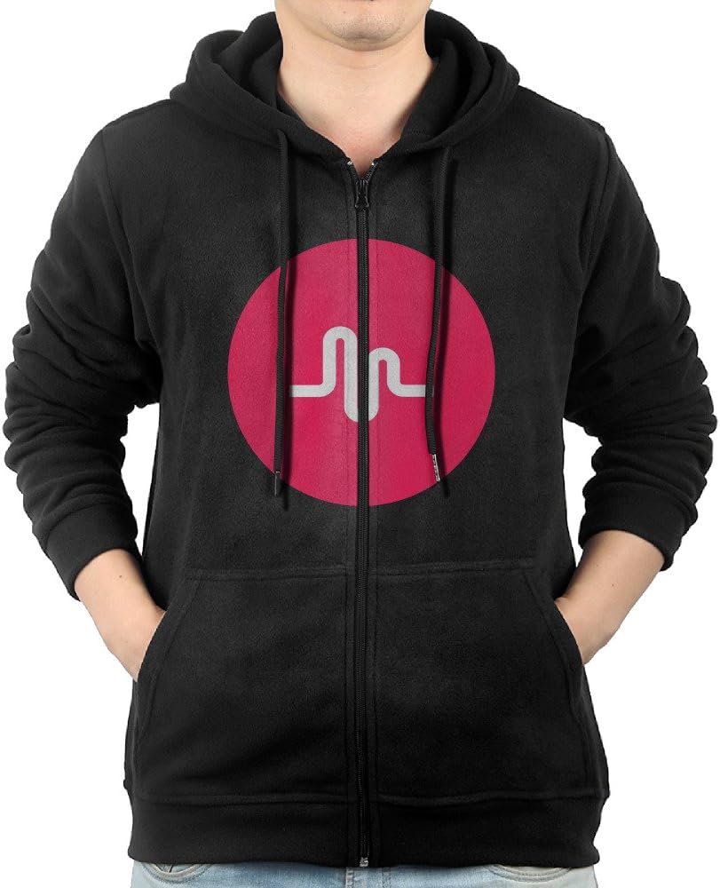 Mens Free Musically Fans Zipped Sweatshirt