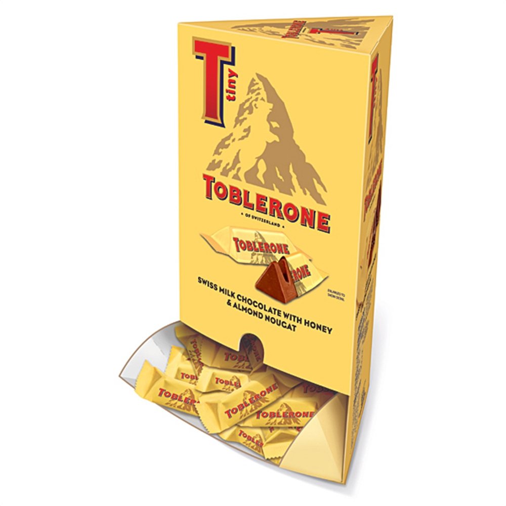 Toblerone Tiny Variety Pack, White, Milk and Dark