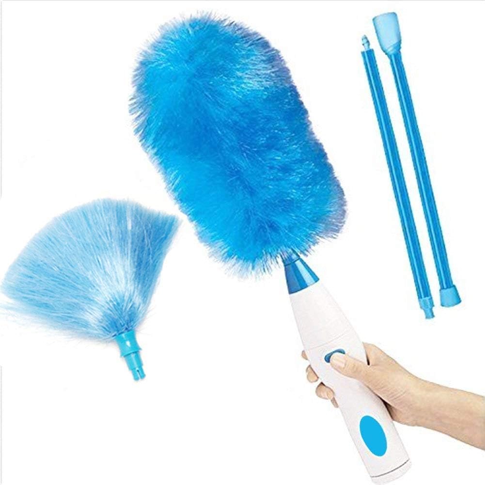 Alliebe Spin Duster Motorized Dust Wand Battery Operated Duster