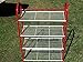 Compact Shoe Organizer Rack-Ladies or Kids Shoe Racks for Closet or Entryway-Smart Metal Closet Shoe Racks with Shelves 12 Pair Kids Ladies Shoes (no plastic)-Light Easy to Assemble