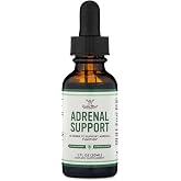 Adrenal Support Drops, 10 Organic Adaptogens, Stress + Energy, 30 Servings | Stress + Energy Liquid Supplement, 10 Organic Adaptogens (Not Glandular), Calm, Focus + Jitter-Free Energy, Vegetarian