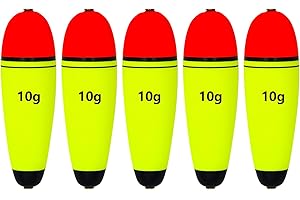 UperUper Fishing Floats Slip Bobbers, EVA Slider Bobbers for Sea Fishing, Fishing Floats Bobbers Set for Freshwater Saltwater