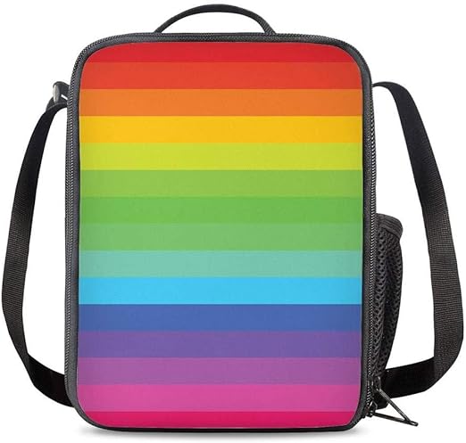 small lunch bag with shoulder strap