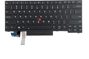 F-HONG ELECTRONIC CO LIMITED Laptop Replacement Backlight Keyboard for Lenovo Thinkpad L380 E480 Yoga L390 Yoga T490 T495 L480 T480S 01YP360 01YP280 01YP440 01YP520
