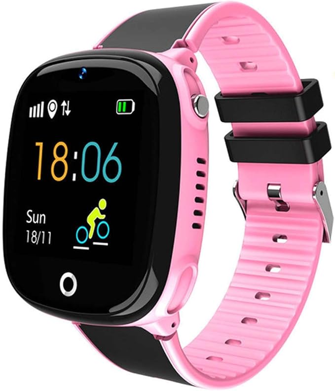 Smartwatch Kinder Telefonuhr, Intelligente Uhr mit LBS Tracker SOS