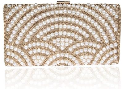 silver clutch amazon