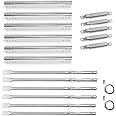 Grill Replacement Parts for Charbroil Performance 6 Burner 463244819 463238218 463276517 463276617, G470-5200-W1 Burner G470-0004-W1A Heat Plate for 5 Burner 463347519, 4 Burner 463347017 463342119