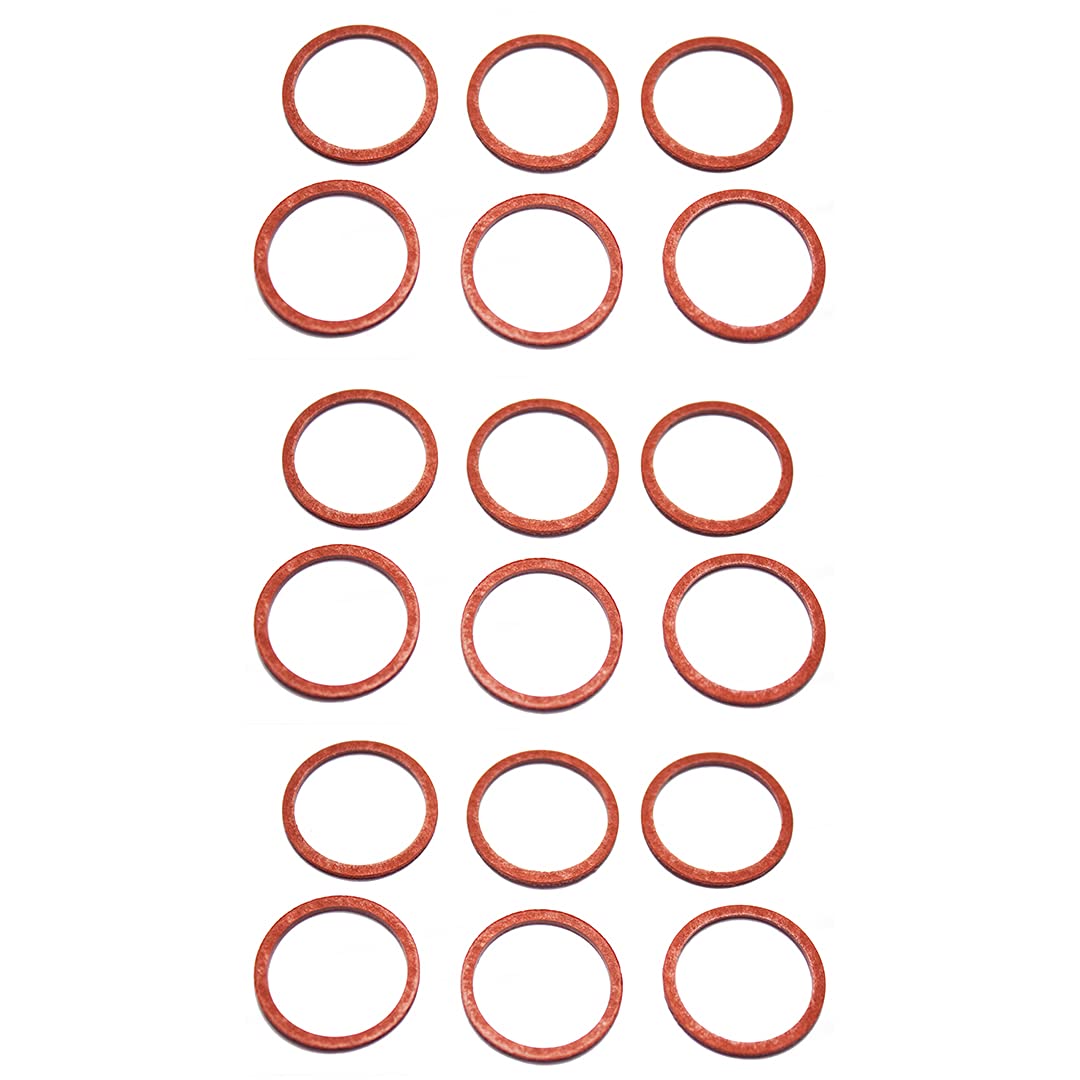 Oracstar W056 Fibre Washer Tap Connectors, Brown