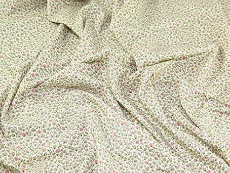 Spotty Floral Cotton Lawn Dress Fabric 