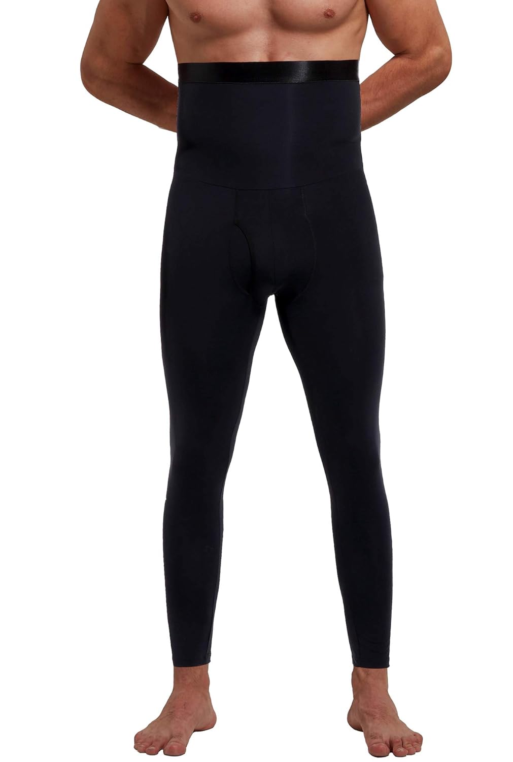 mens compression pants with fly