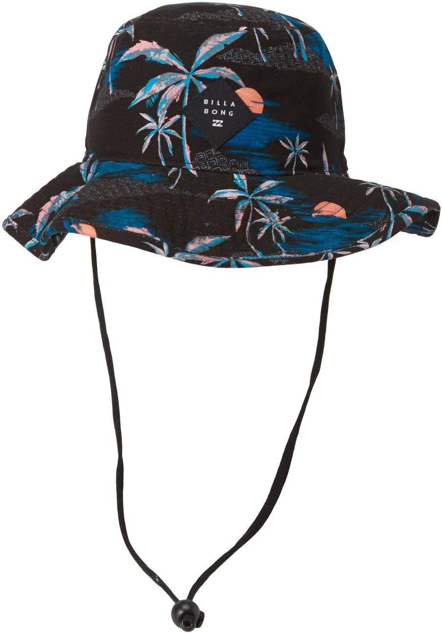 Billabong Men's Big John Safari Sun Protection Hat with Chin Strap
