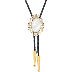 VORATHYN Western Bolo Ties for Men Women, Cowboy Necktie, Adjustable Costume Accessories, Gift for Weddings