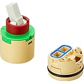 EZ-FLO 32344 Tub and Shower Ceramic Disc Cartridge, 40 mm, Multi-Color