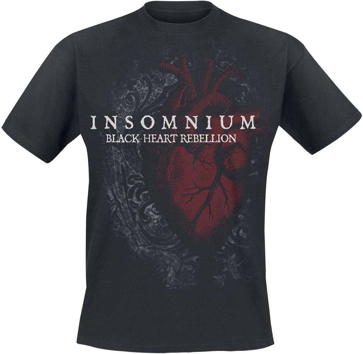Insomnium Black Heart Rebellion T-Shirt Black