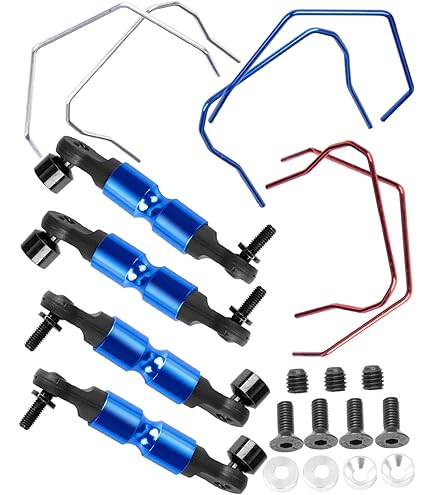 4 Pezzi In Metallo Anteriore E Posteriore Per LaTrax Teton Desert Prerunner Sst 118 Rc Truck Car Upgrade Parts B - Foto 12