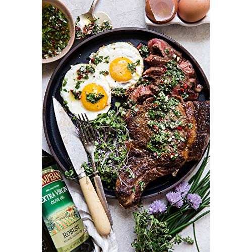 Pompeian Robust Extra Virgin Olive Oil, First Cold Pressed, Full-Bodied Flavor, Perfect for Salad Dressings & Marinades… - Image 5