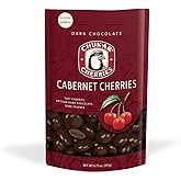 Chukar Cherries Dark Chocolate Cabernet Cherries (Pack of 2)